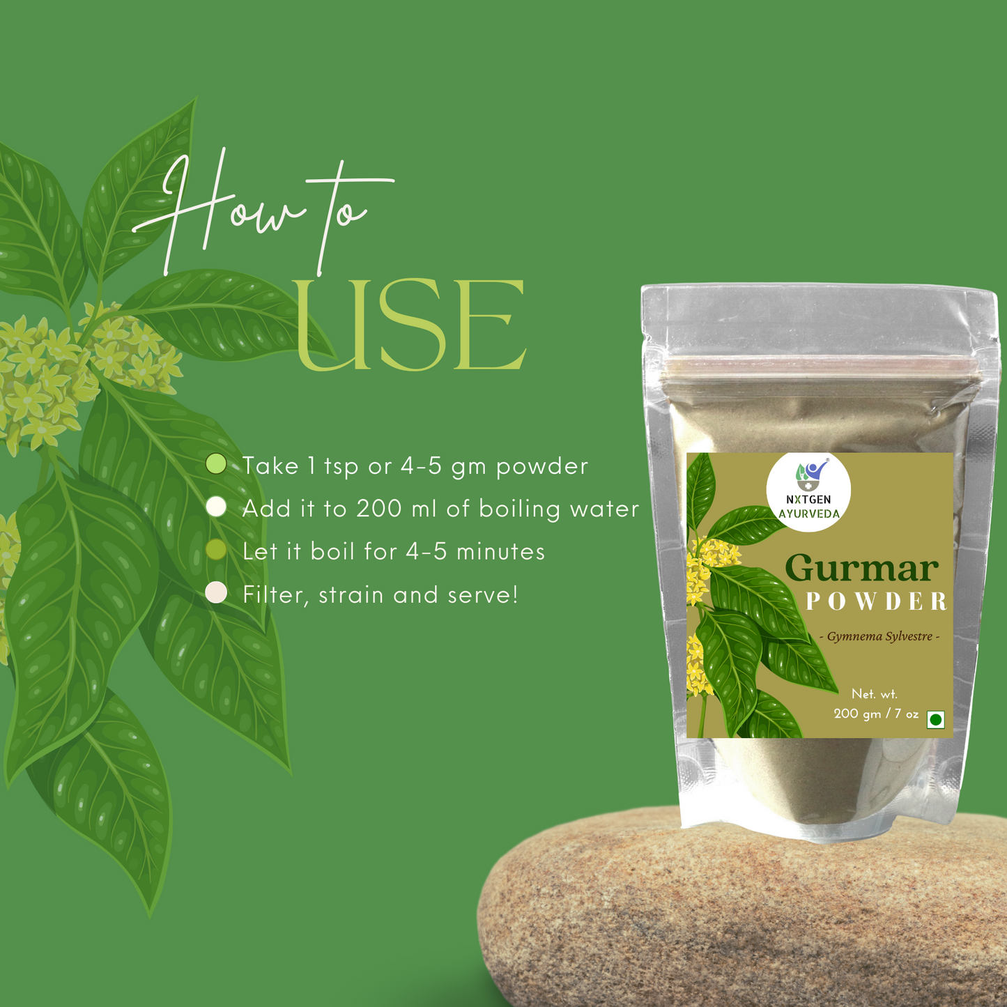 natural sugar control powder