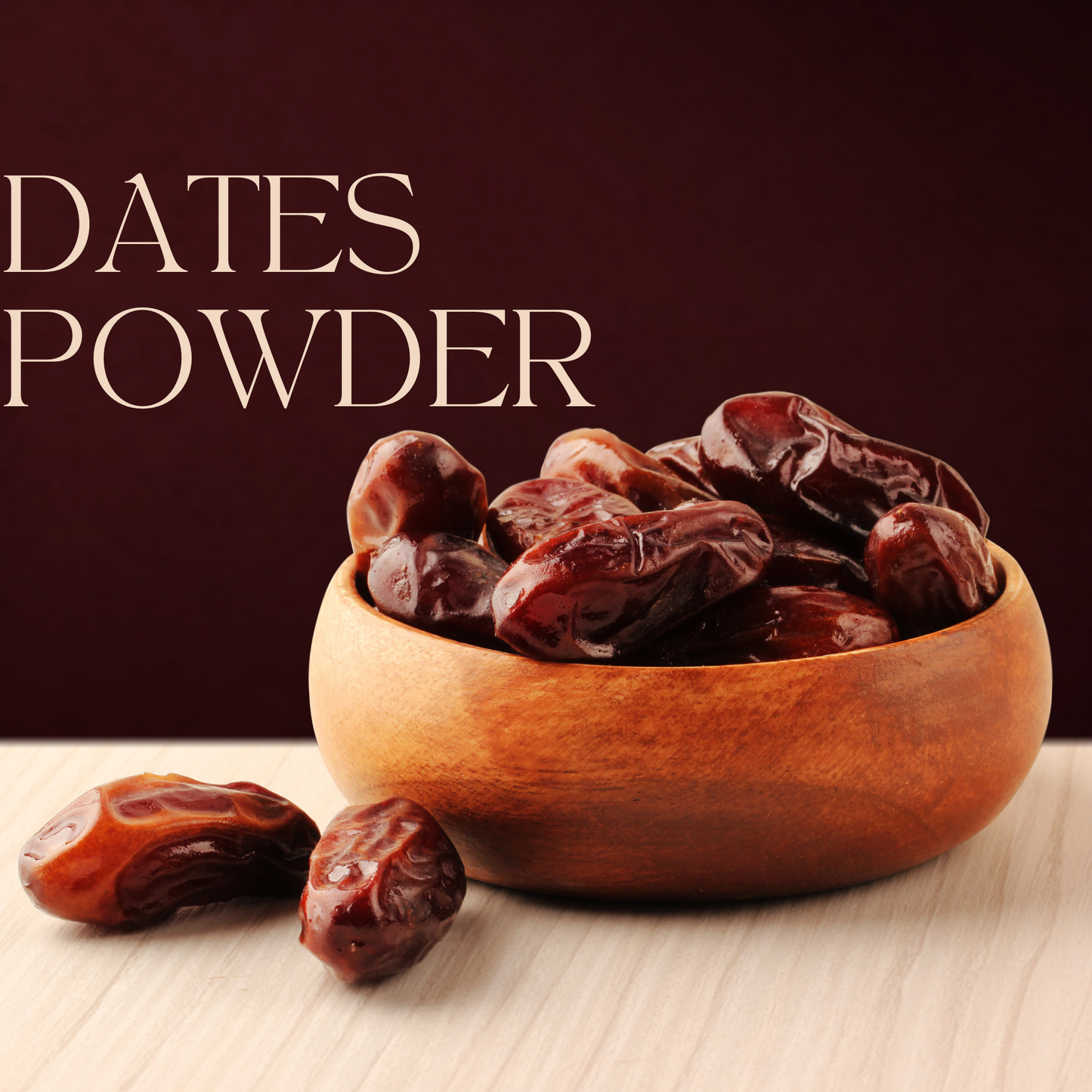Dates powder natural sweetener