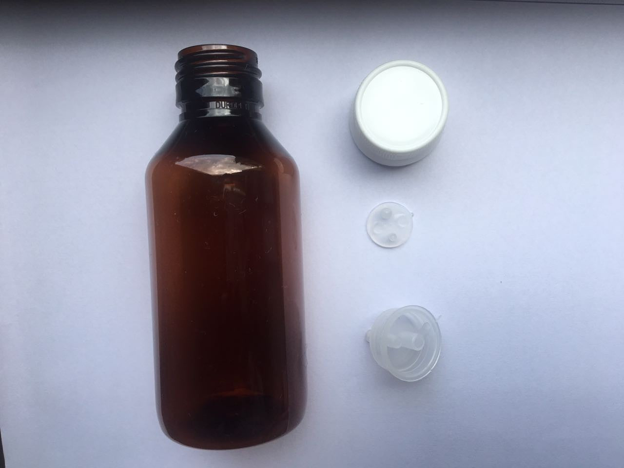 100 ml Pet Bottle Amber Color