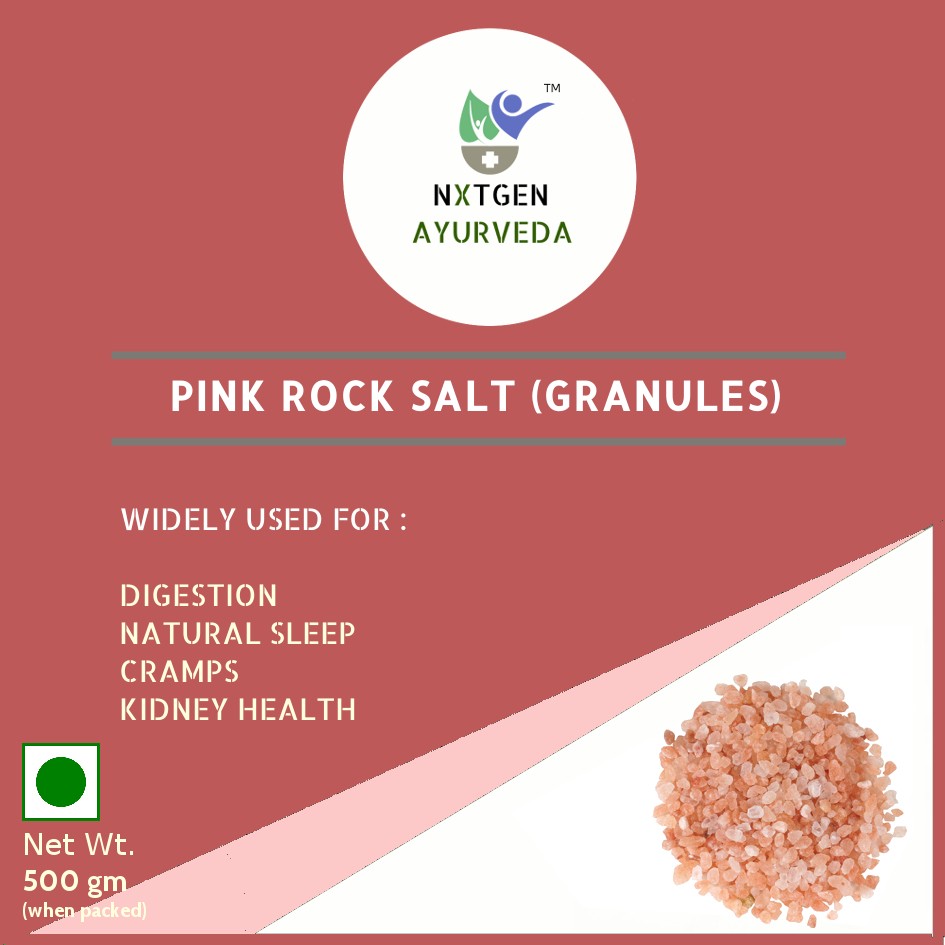 Pink Rock Salt Granules