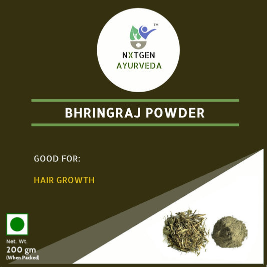 Bhringraj powder is commonly used as a hair care ingredient because it is believed to promote hair growth