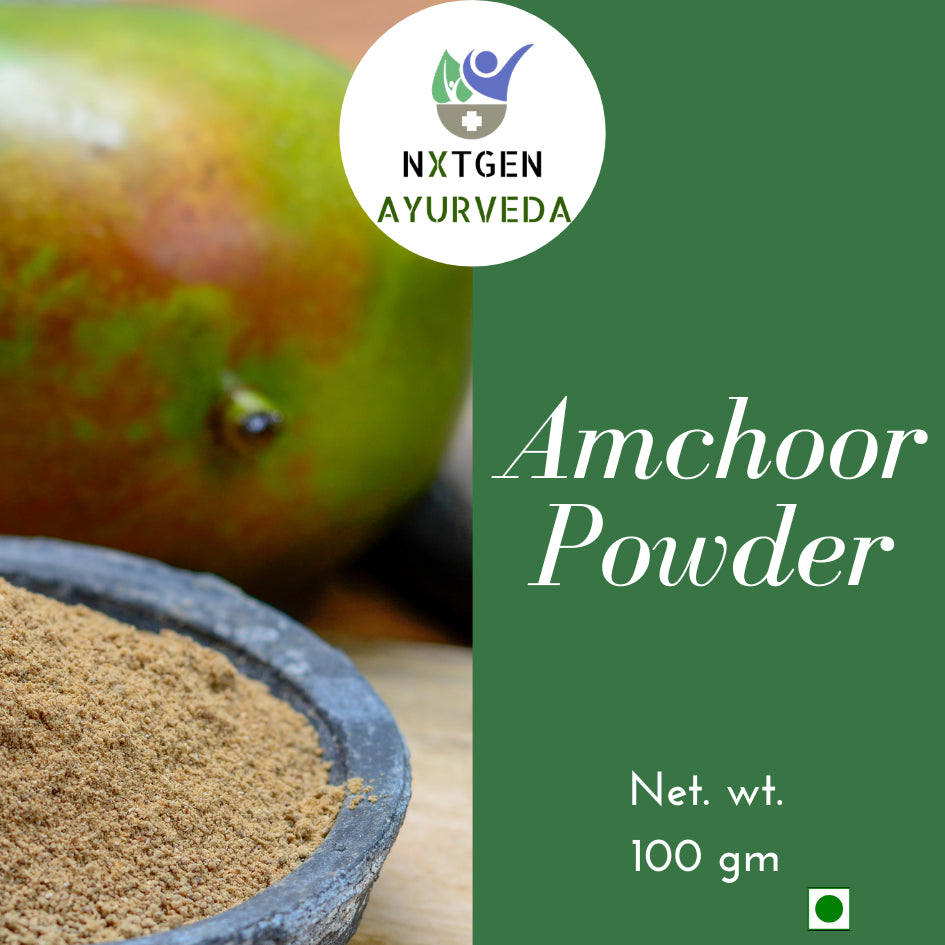 tangy spice made from dried green mangoes.