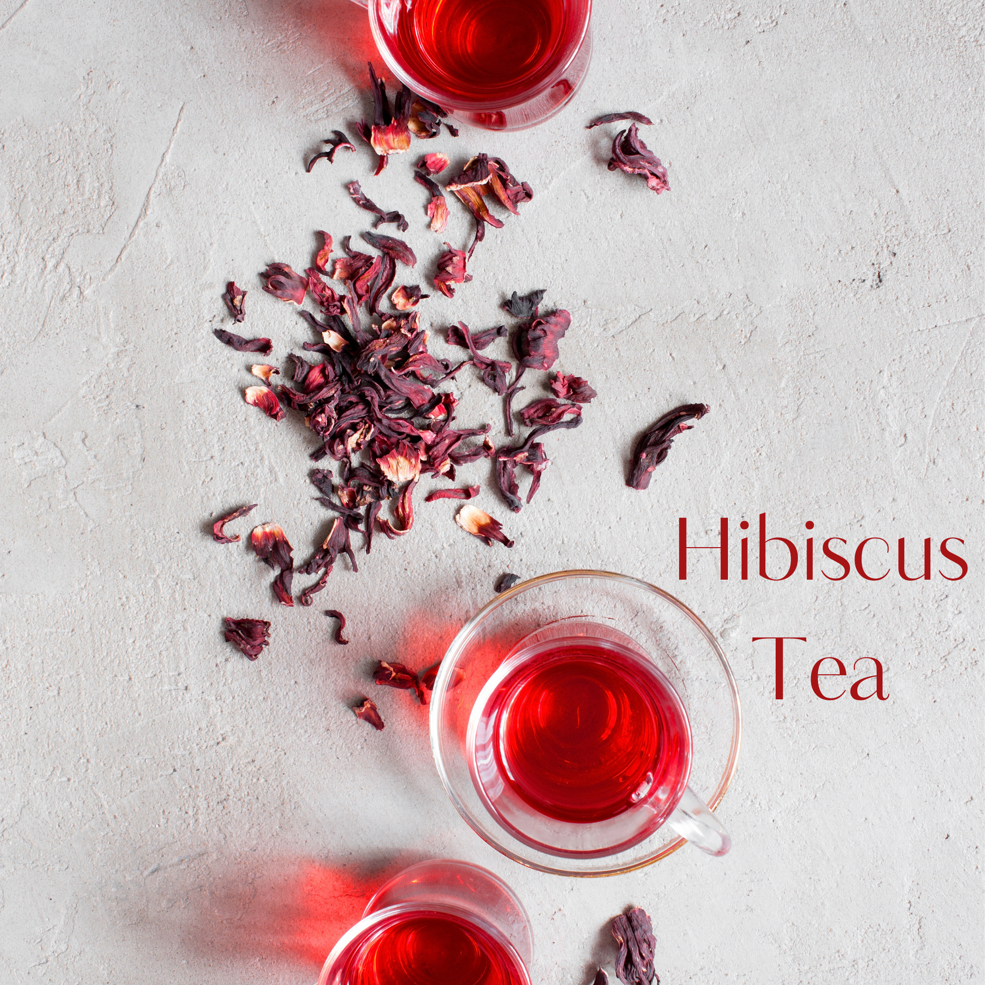 Hibiscus petals tea