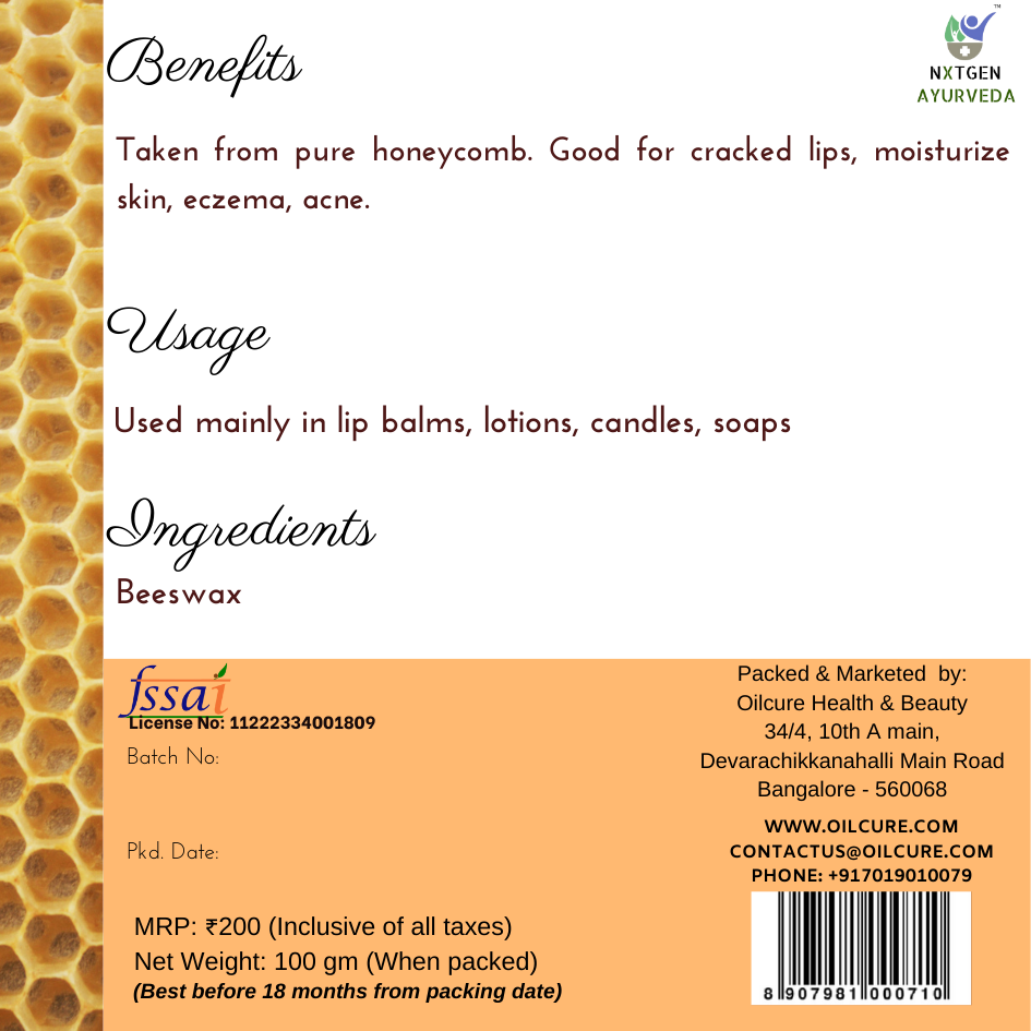 Beeswax - 100 gms