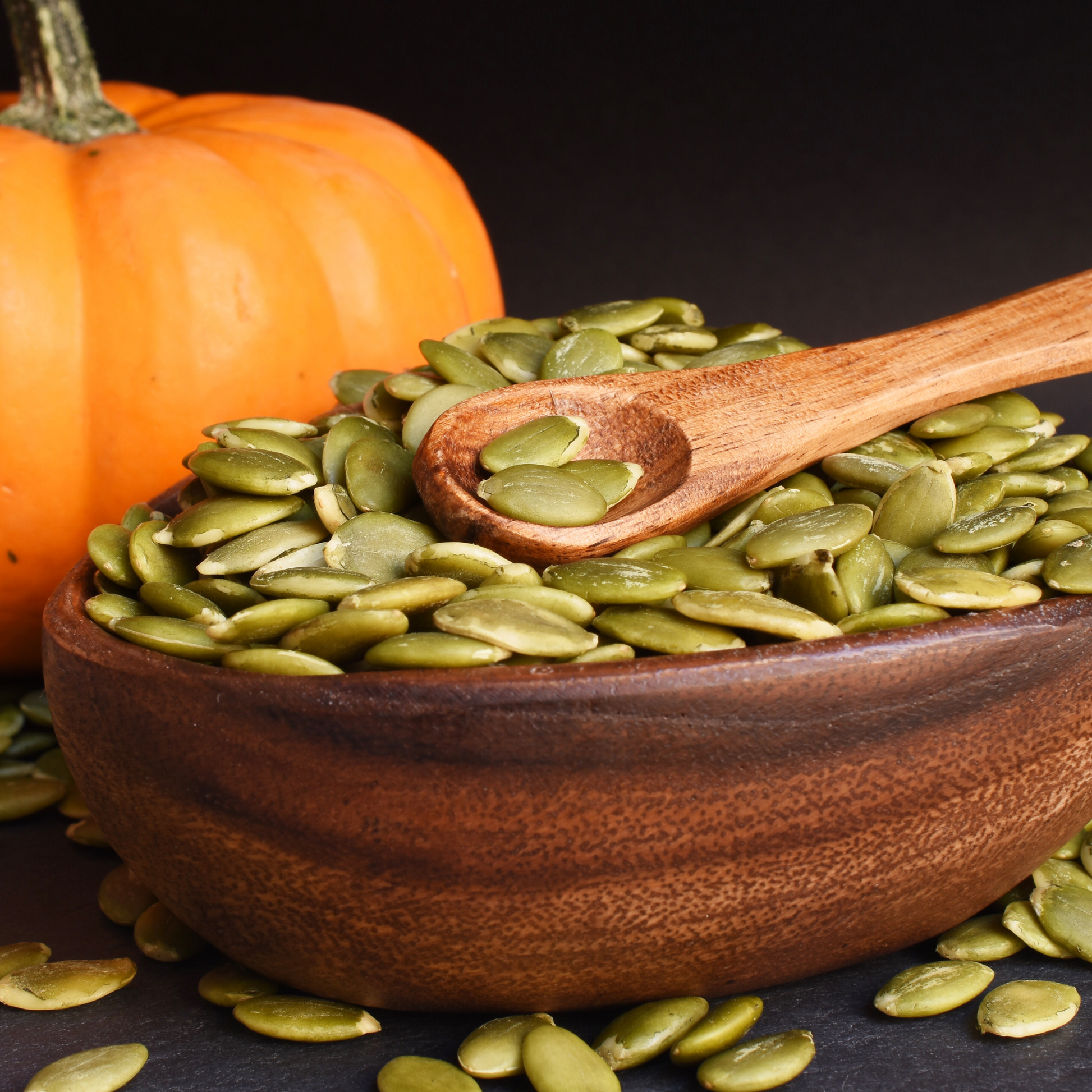 Pure pumpkin seeds