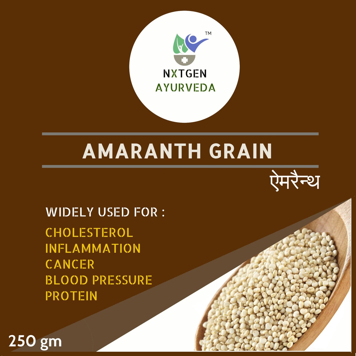  Amaranth is a great source of protein