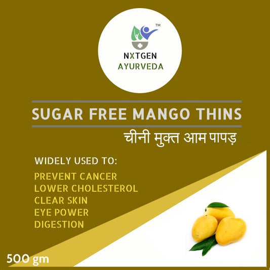Sugar Free Mango Thins - 500 Gms
