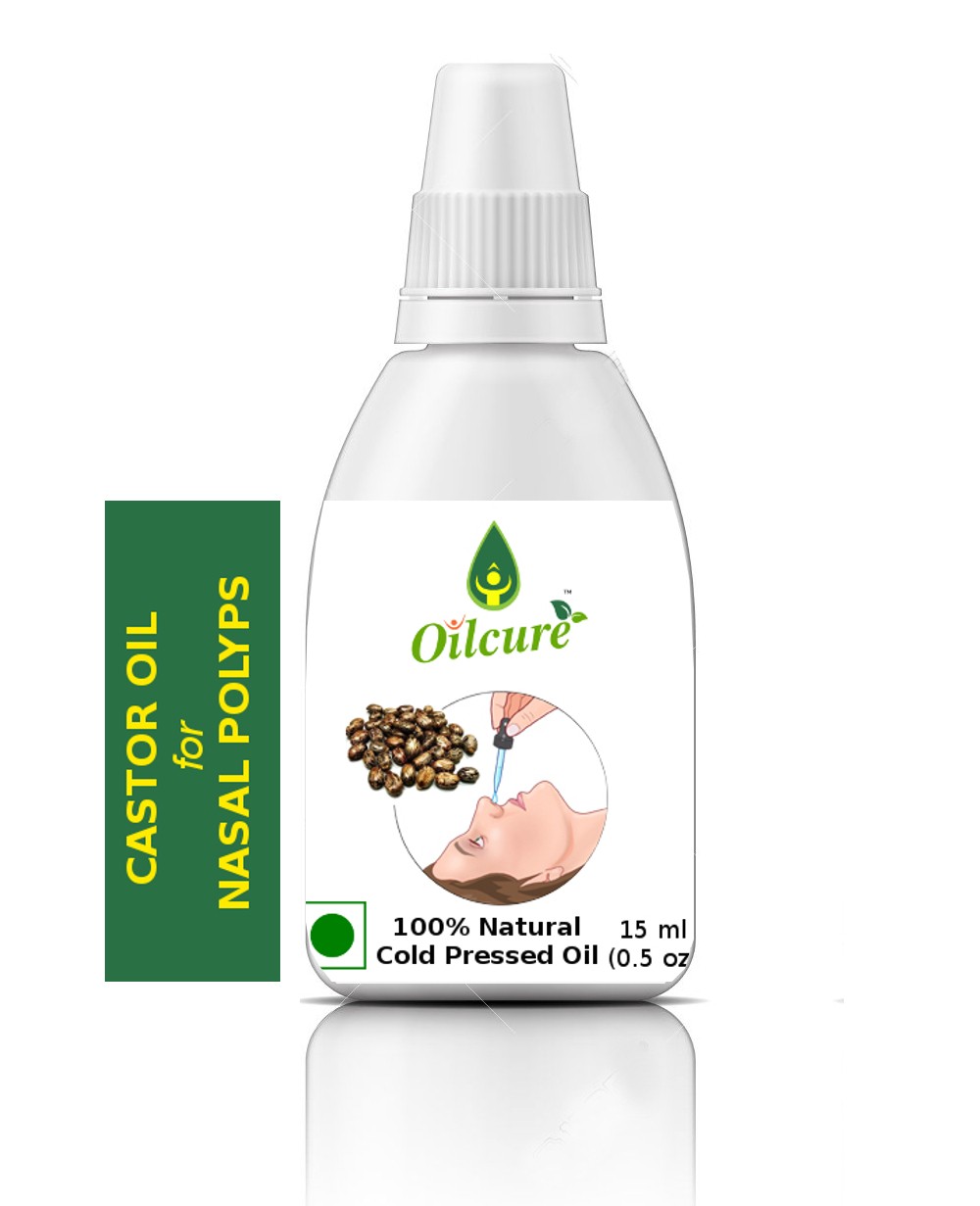 To use castor oil for nasal polyps, some people suggest applying the oil topically to the affected area or inhaling steam infused with castor oil