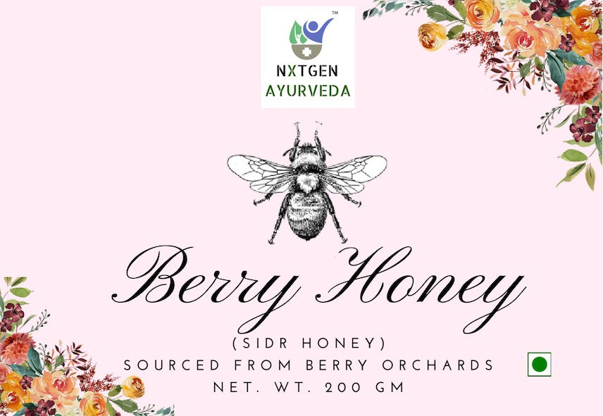 Berry honey is a type of honey that is produced by bees that feed primarily on the nectar of berry plants 