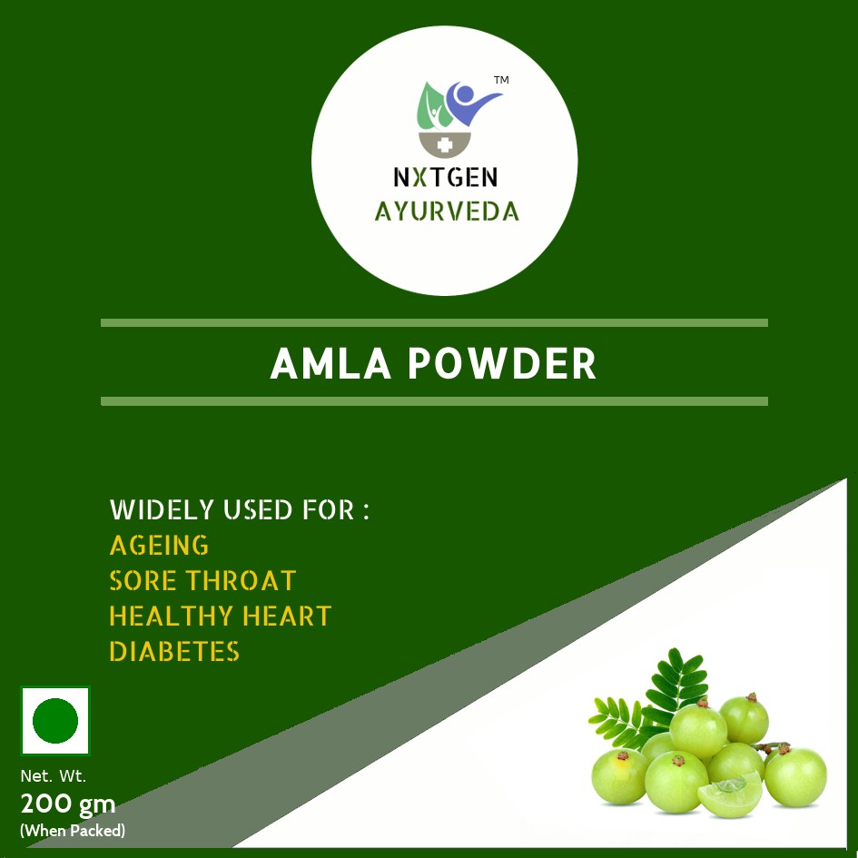 Amla powder is a fine powder made from dried Indian gooseberries