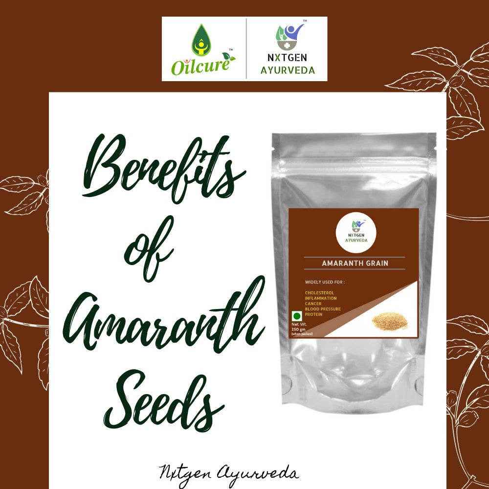 amaranth grain is its high protein content