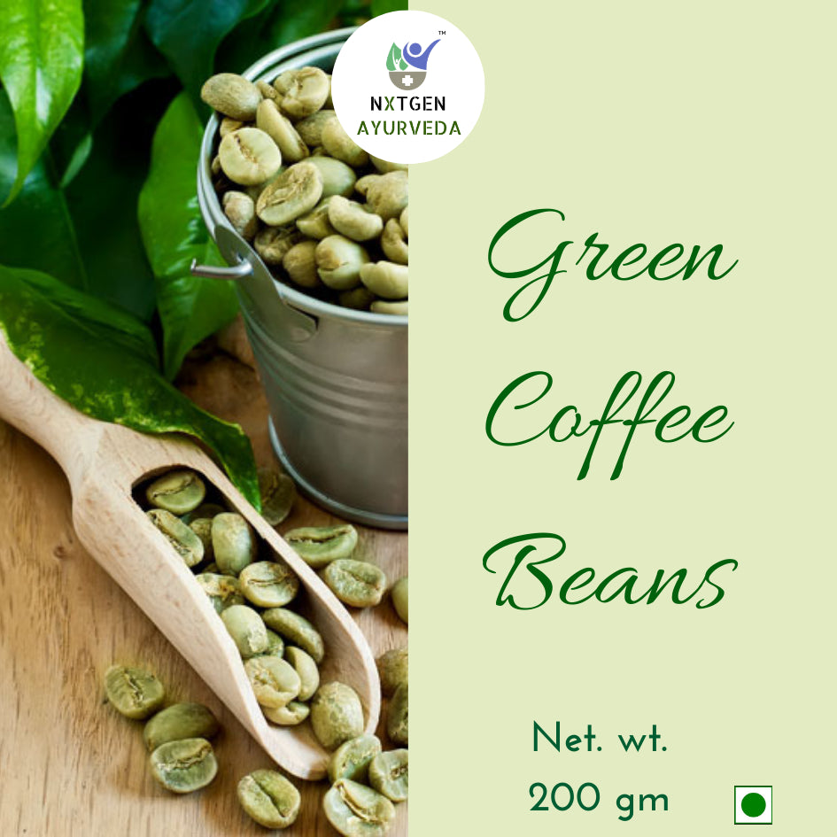 Green Coffee Beans - 200 Gms