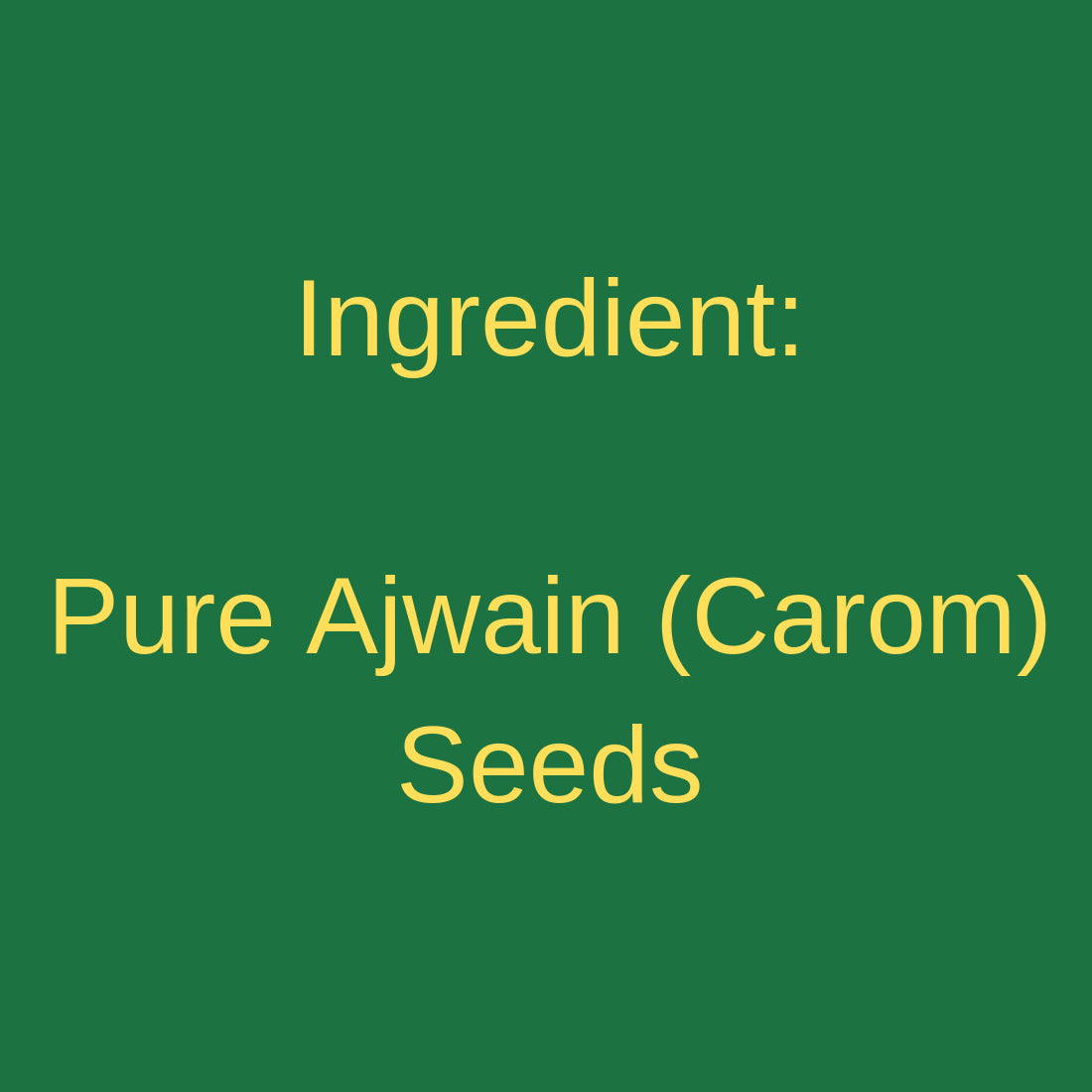 Carom seed oil, a traditional Indian remedy for digestive and respiratory issues
