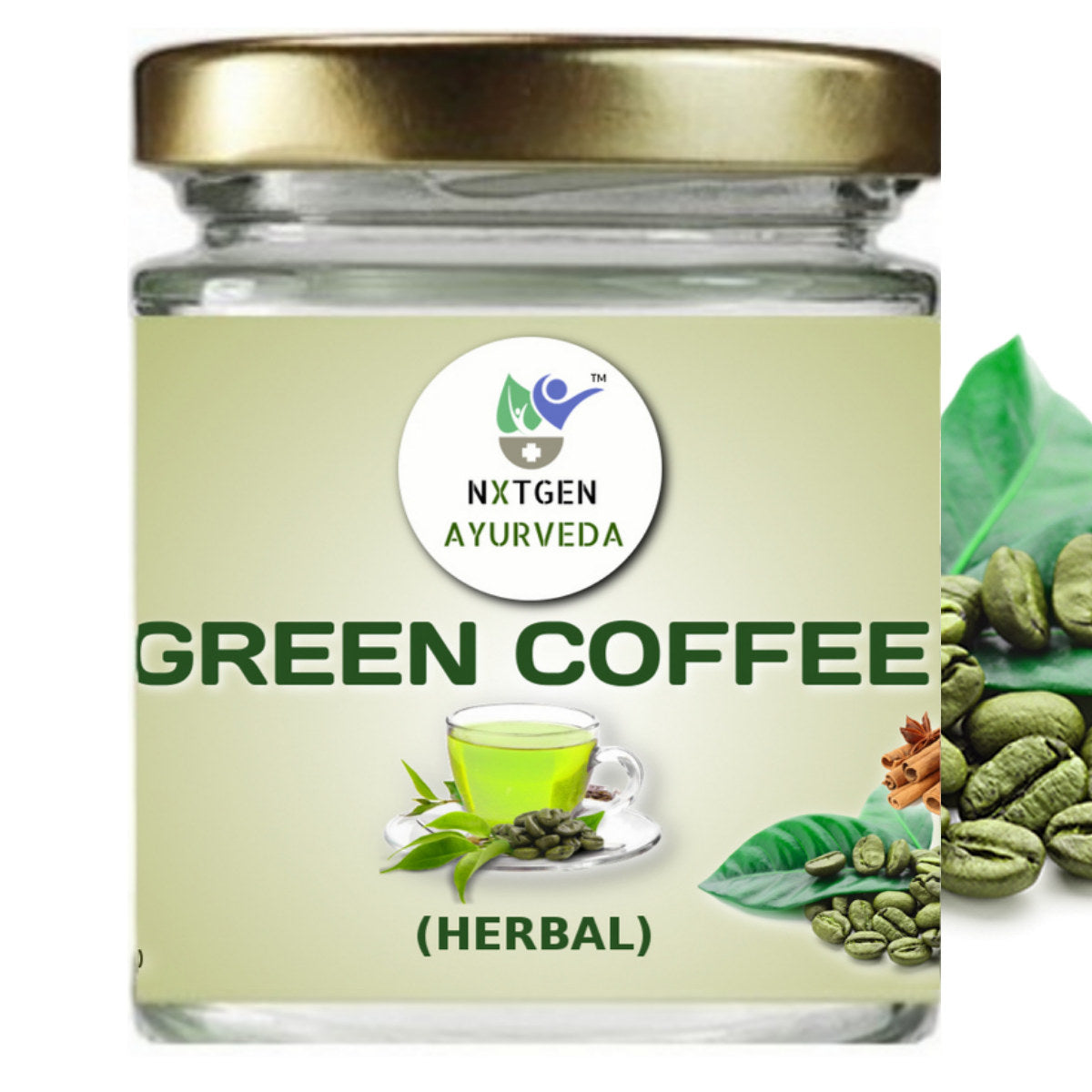 Green Coffee with Herbs - 100 Gms