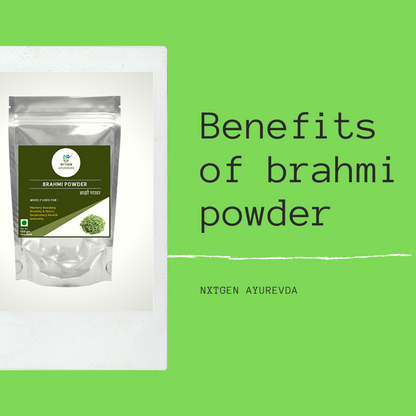  Brahmi powder may have a calming effect on the nervous system, making it useful for reducing anxiety and promoting relaxation.